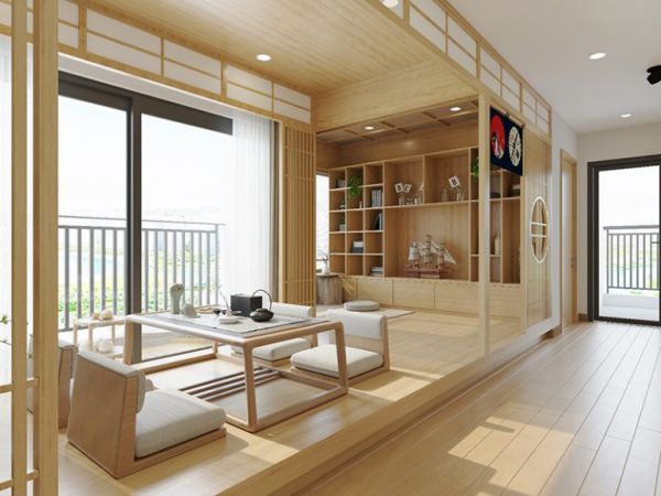 #35+ Mẫu Thiết Kế Căn Hộ Chung Cư Phong Cách Nhật Bản Đẹp Nhất - ZEM Design