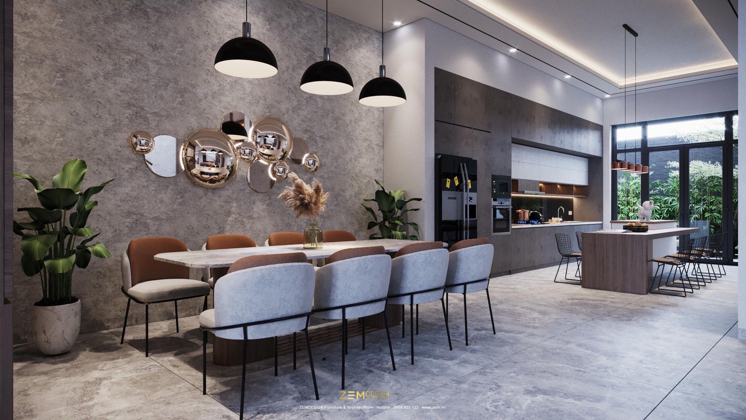 Thiết kế nội thất phong cách tân cổ điển