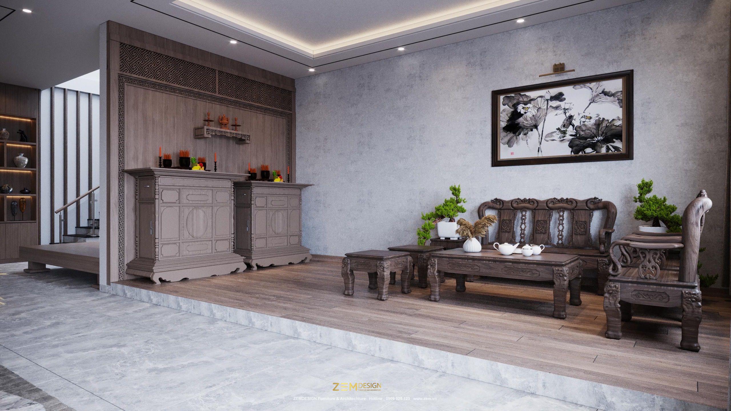 Thiết kế nội thất phong cách tân cổ điển