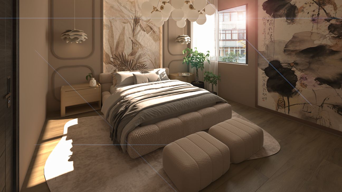 Thảm trải sàn cho phòng ngủ 18m2