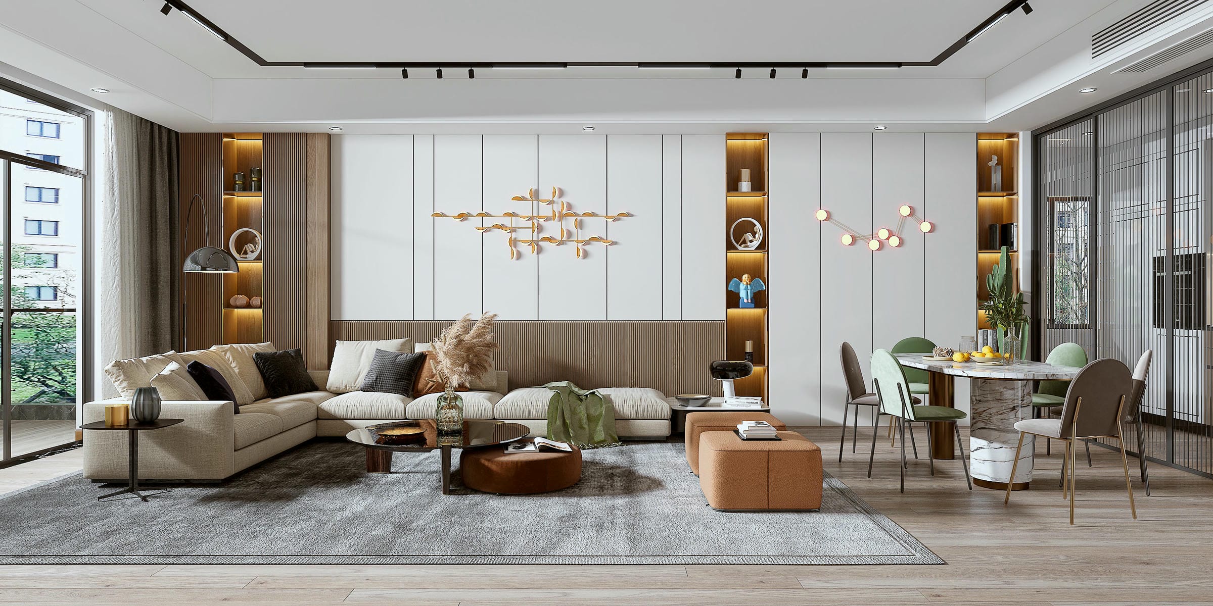 Nhà phố mặt tiền 8m