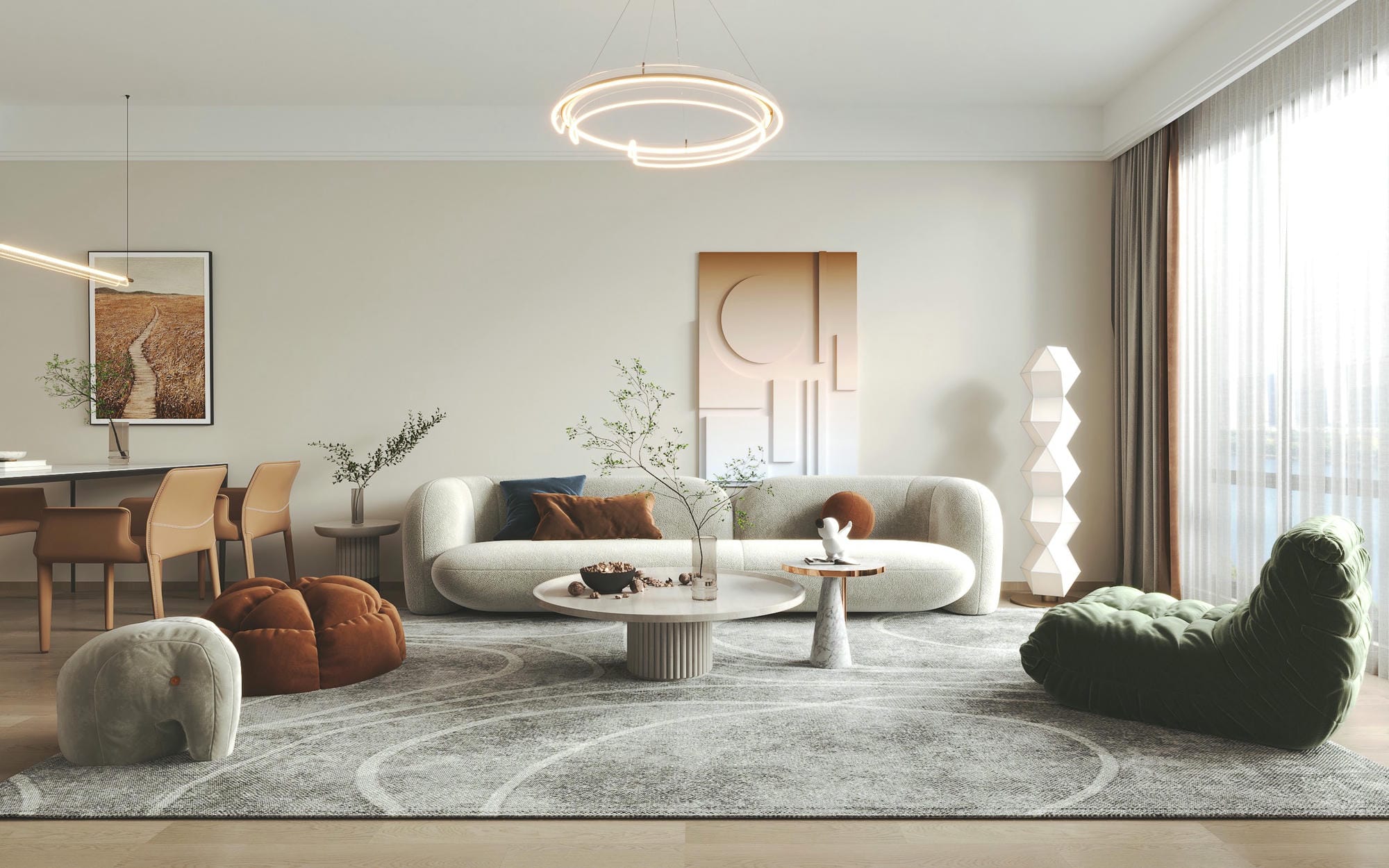 Nội thất Scandinavian chung cư 80m2 Nội thất Scandinavian chung cư 80m2
