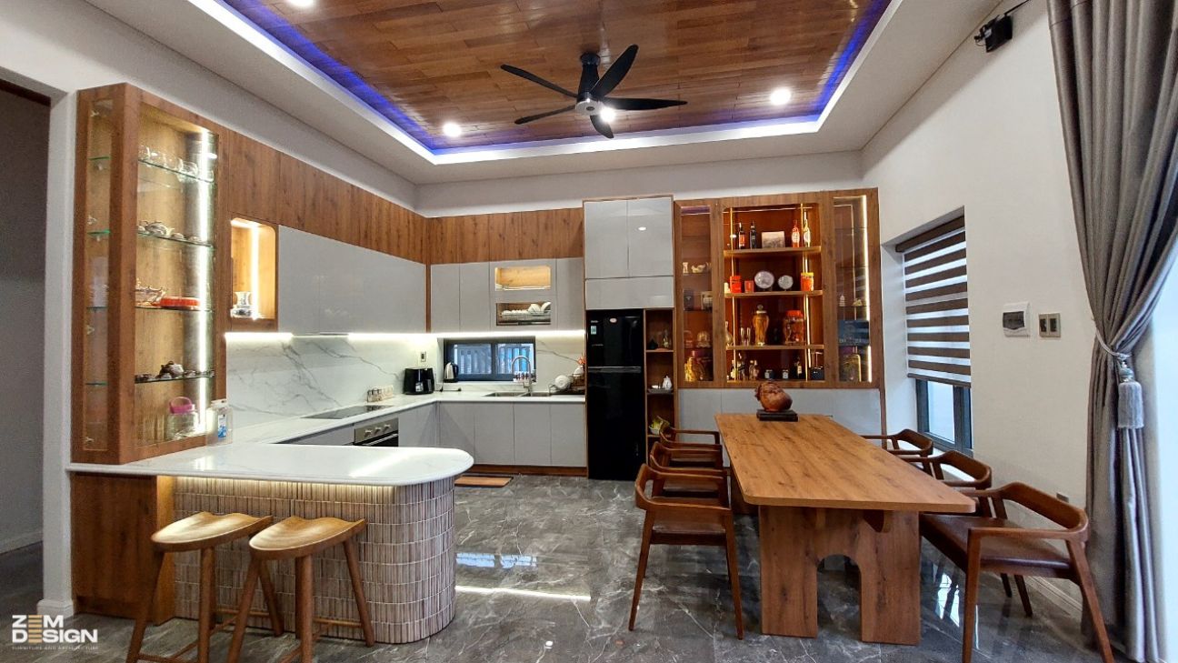 Thi công nội thất chung cư 80m2 Thi công nội thất chung cư 80m2