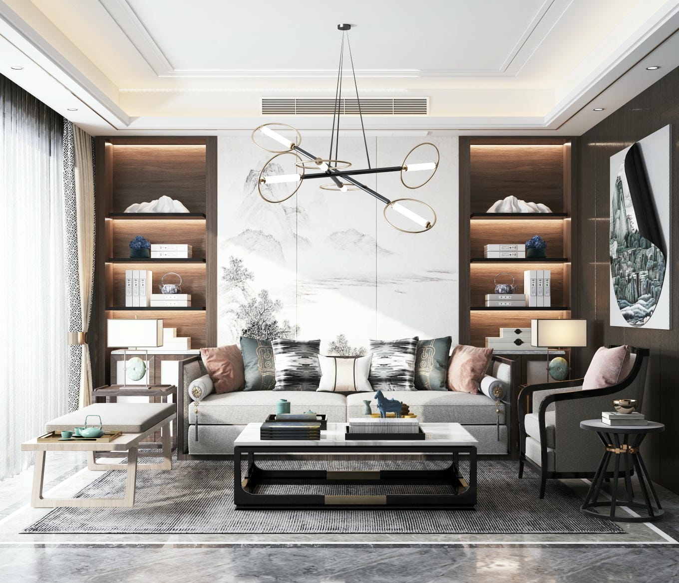 Thiết kế nội thất chung cư 80m2 Thiết kế nội thất chung cư 80m2