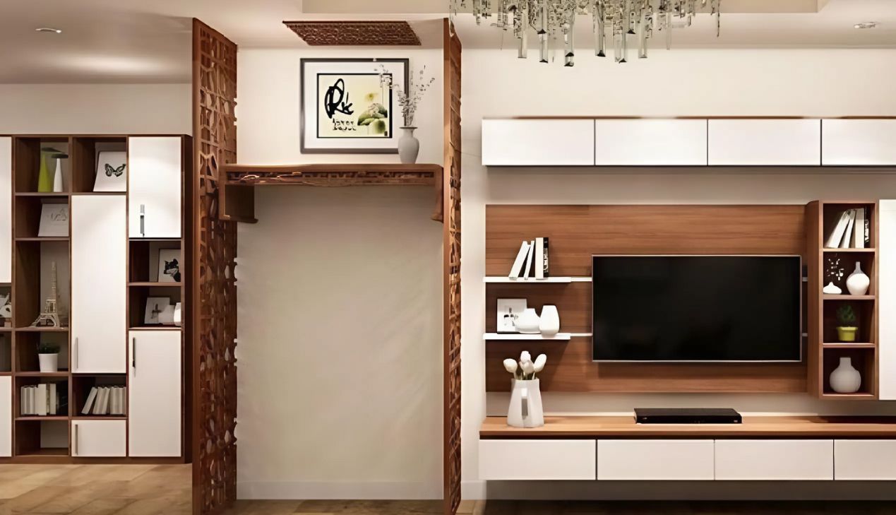 Thiết kế phòng khách chung cư nhỏ có bàn thờ Thiết kế phòng khách chung cư nhỏ có bàn thờ