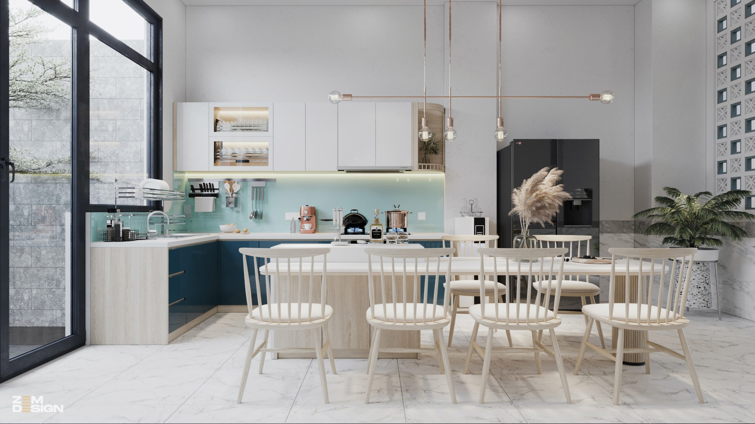 Xu hướng thiết kế nội thất nhà 60m2