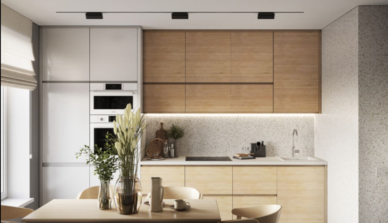 Thiết kế phòng bếp nhỏ gọn Thiết kế phòng bếp nhỏ gọn