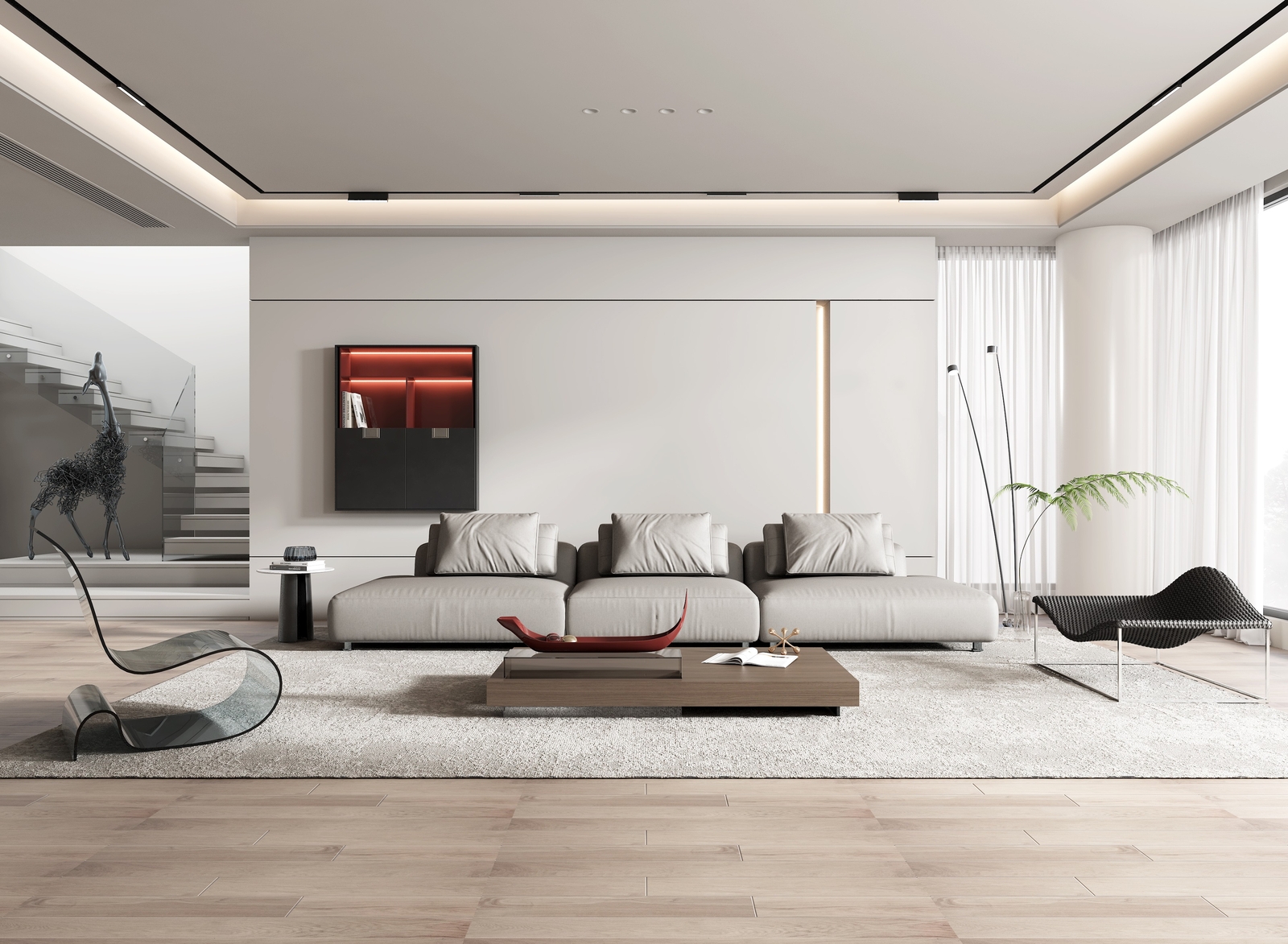 Phối màu sơn phòng khách theo phong cách Minimalism Phối màu sơn phòng khách theo phong cách Minimalism