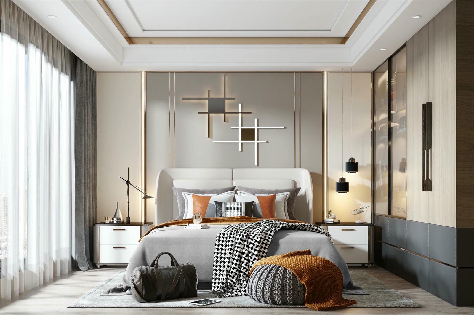 Phòng ngủ master 30m²