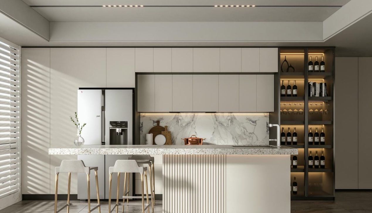 Bếp gia đình 20m2 Bếp gia đình 20m2