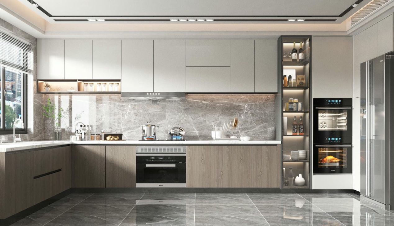 Bếp gỗ tự nhiên 20m2 Bếp gỗ tự nhiên 20m2
