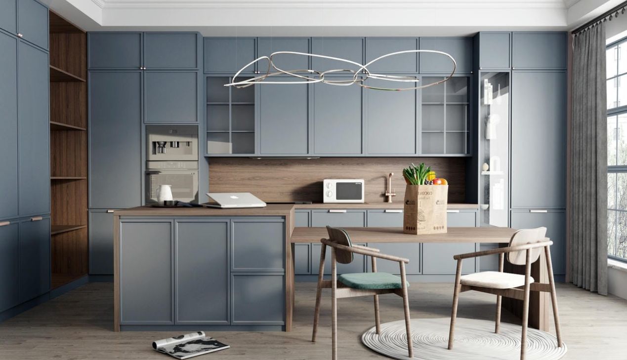 Bố trí phòng bếp 20m2 Bố trí phòng bếp 20m2