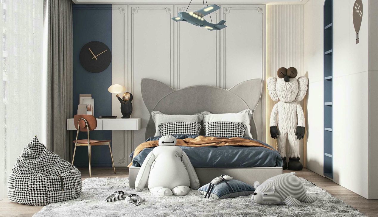 Decor Phòng Ngủ Màu Trắng