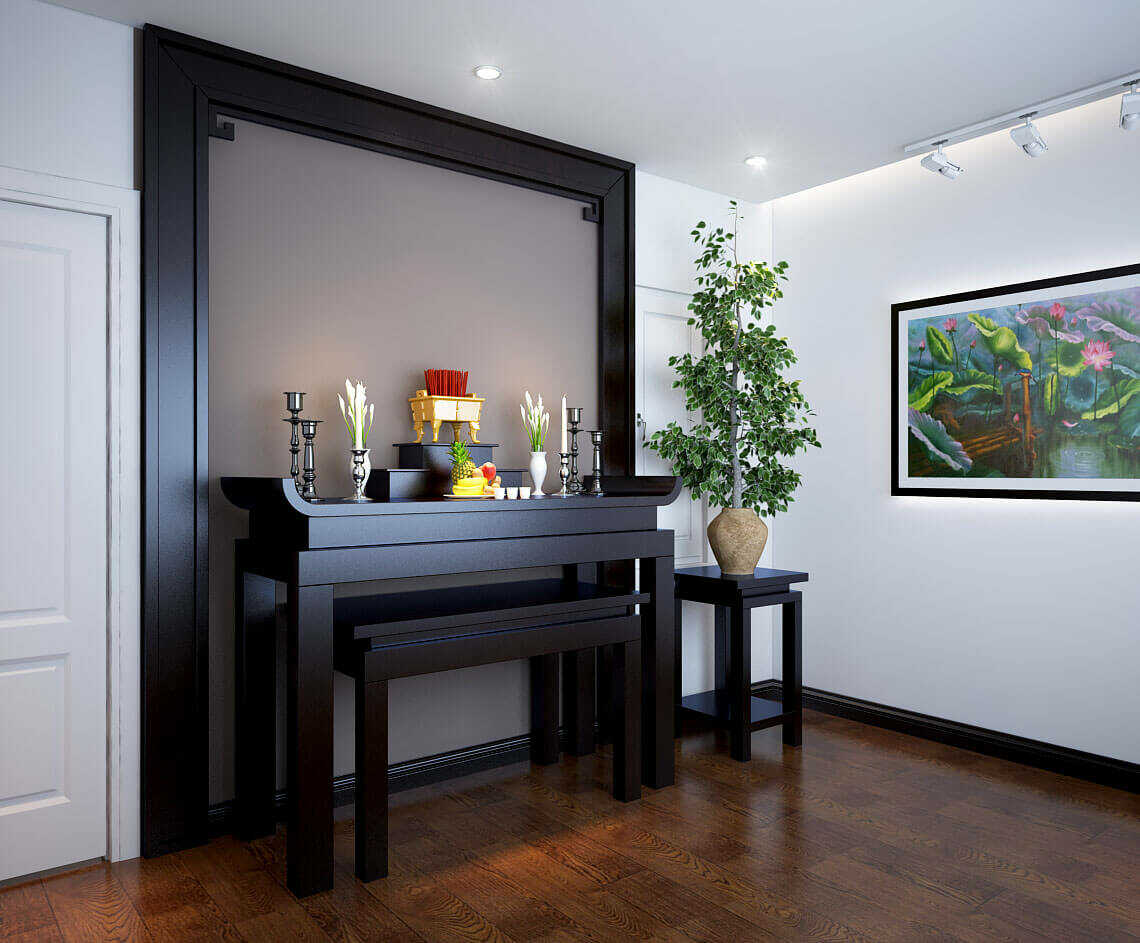 Hóa giải trót đặt bếp dưới phòng thờ