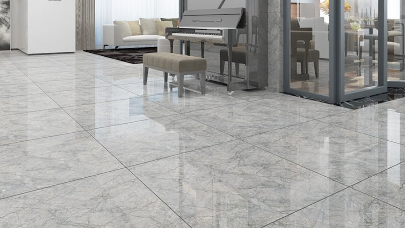 Mẫu gạch lát nền phòng khách 80x80