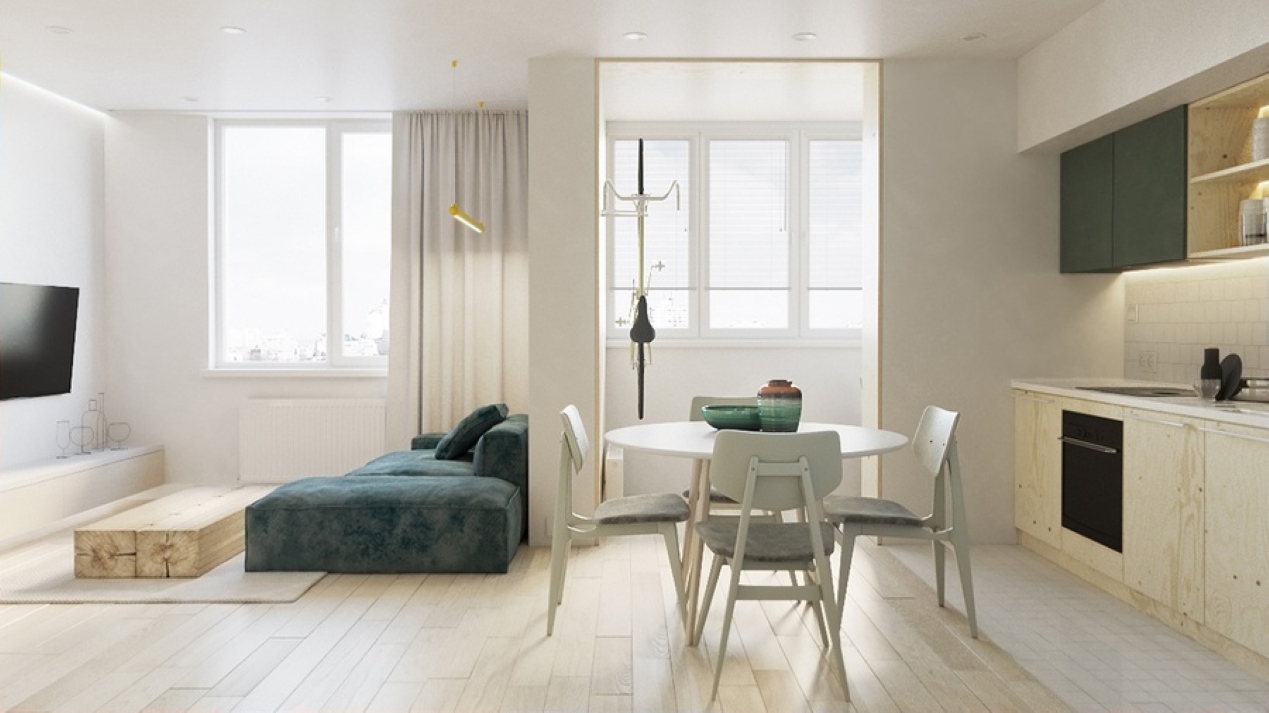 Mẫu thiết kế nhà 25m2 hiện đại Mẫu thiết kế nhà 25m2 hiện đại