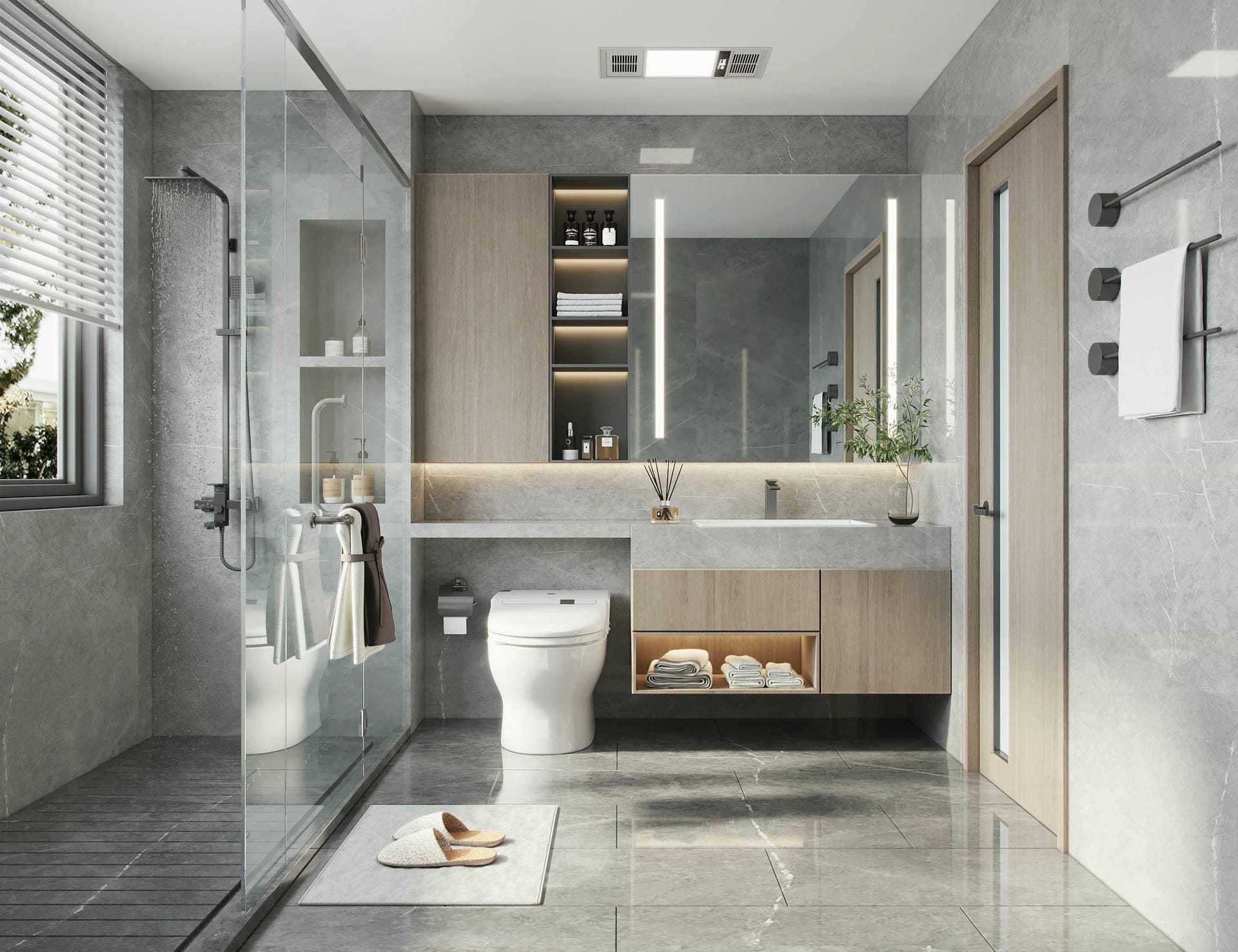Mẫu thiết kế phòng tắm diện tích nhỏ
