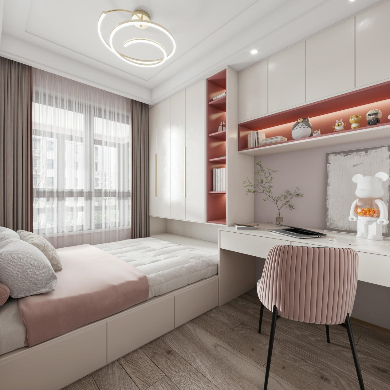 Nội thất phòng ngủ nhà 30m2