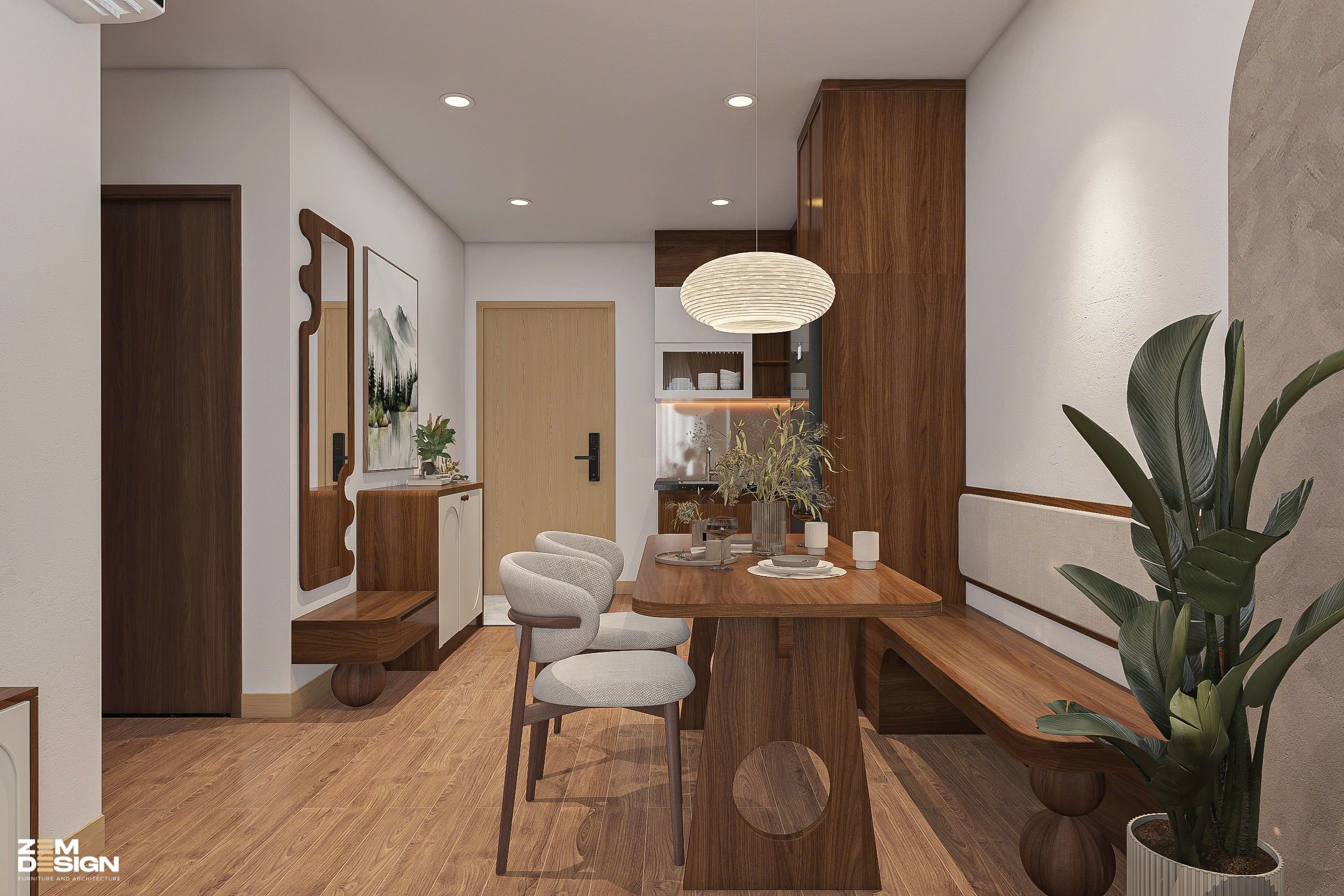 Phòng khách liền bếp nhỏ 30m2 Phòng khách liền bếp nhỏ 30m2