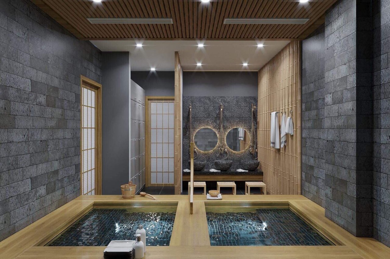 Phòng tắm master phong cách Nhật Bản
