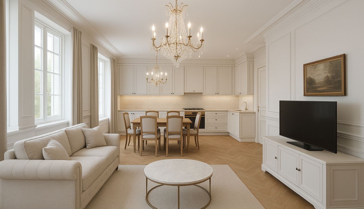 Thiết kế nhà 40m2 có phòng khách liền bếp Thiết kế nhà 40m2 có phòng khách liền bếp