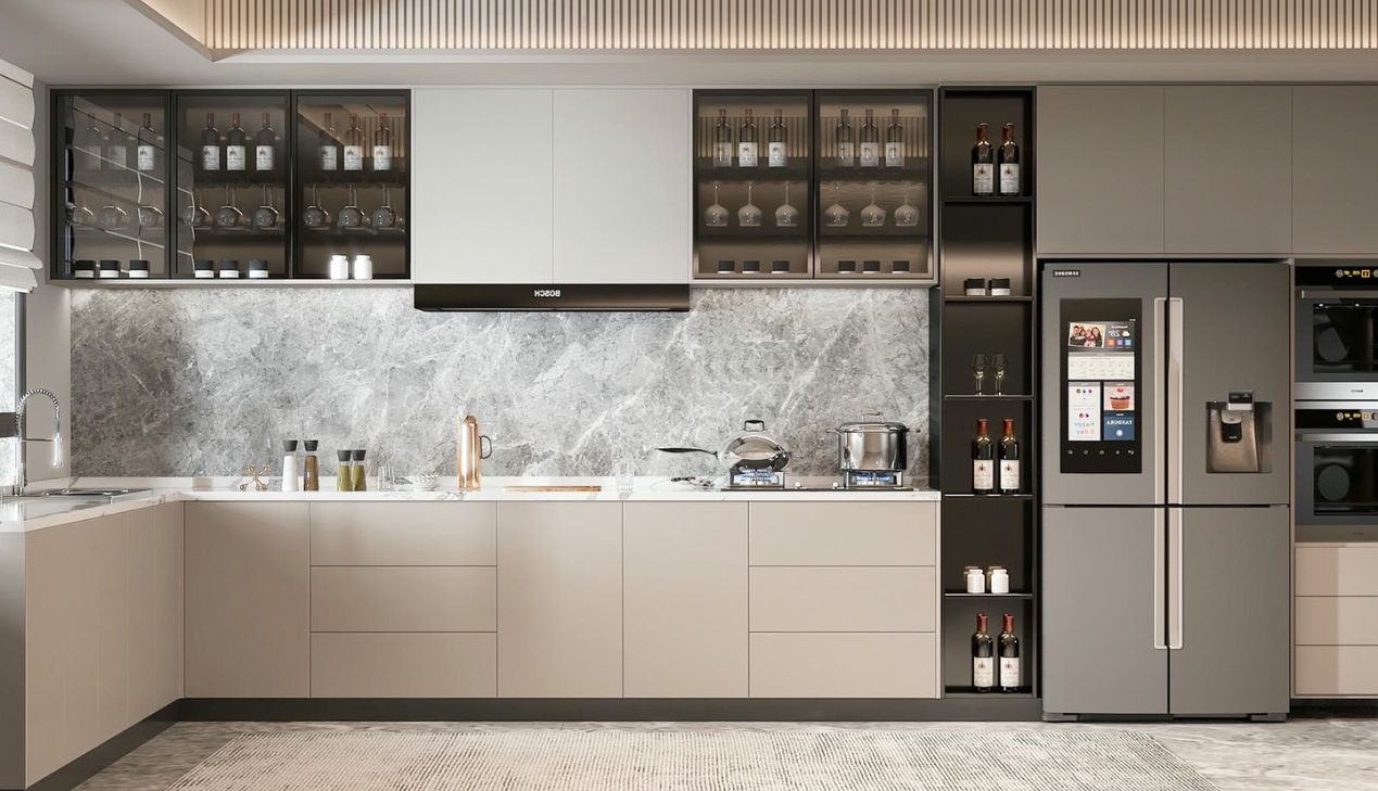 Thiết kế nội thất phòng bếp nội thất chung cư Thiết kế nội thất phòng bếp nội thất chung cư