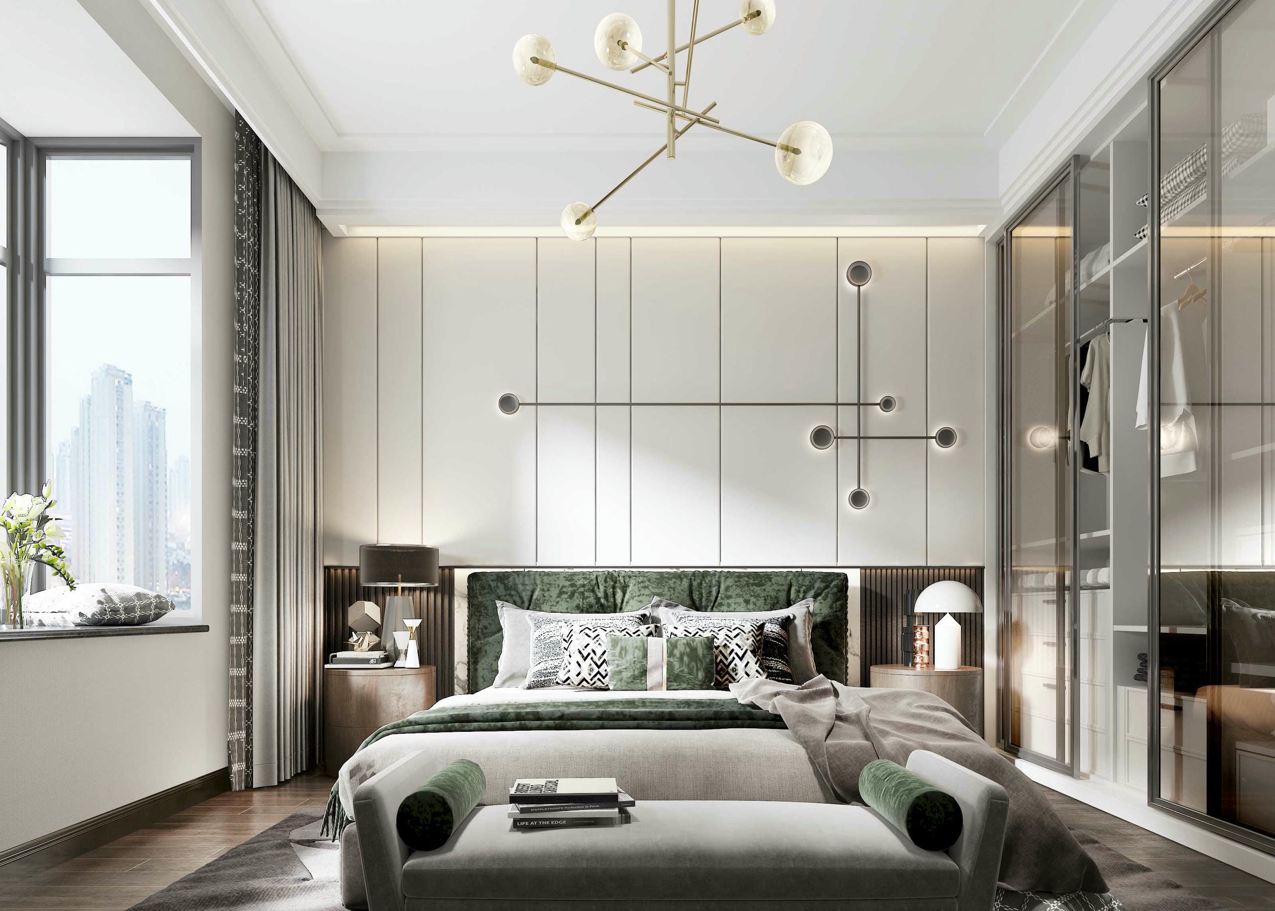 Thiết kế nội thất phòng ngủ hợp lý