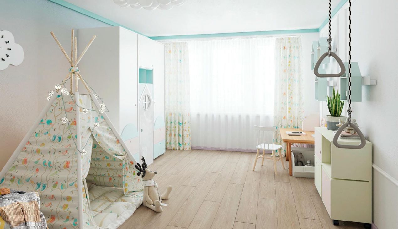 Thiết Kế Phòng Ngủ Màu Xanh Dương