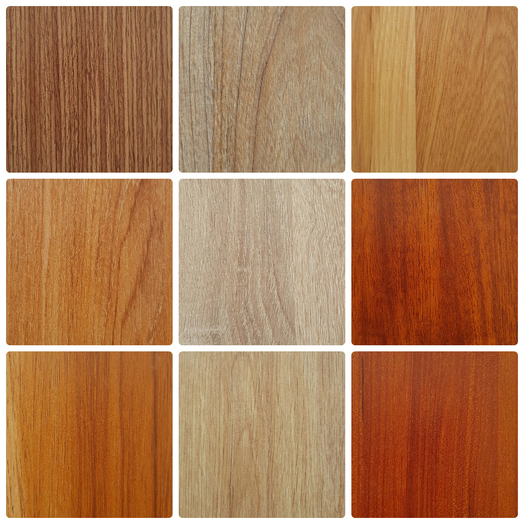 Bảng màu gỗ mdf phủ Melamine trong nội thất Bảng màu gỗ mdf phủ Melamine trong nội thất