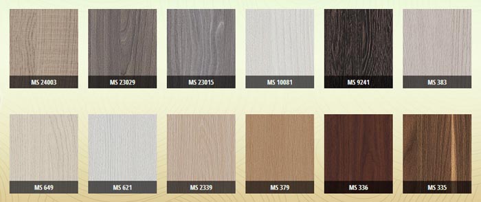 Bảng màu gỗ công nghiệp MDF vân gỗ 3 Bảng màu gỗ công nghiệp MDF vân gỗ 3