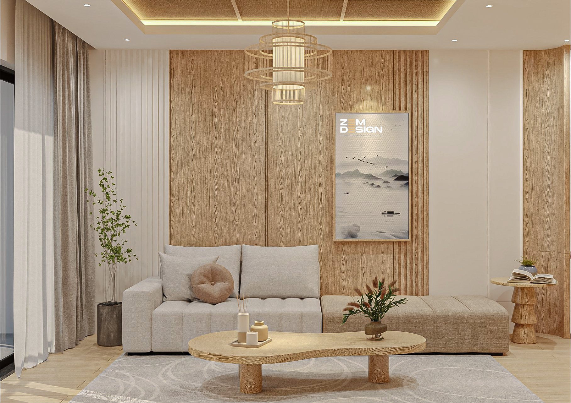 Gỗ MDF Mộc Phát phủ Melamine ứng dụng trong thiết kế phong cách Minimalism Gỗ MDF Mộc Phát phủ Melamine ứng dụng trong thiết kế phong cách Minimalism