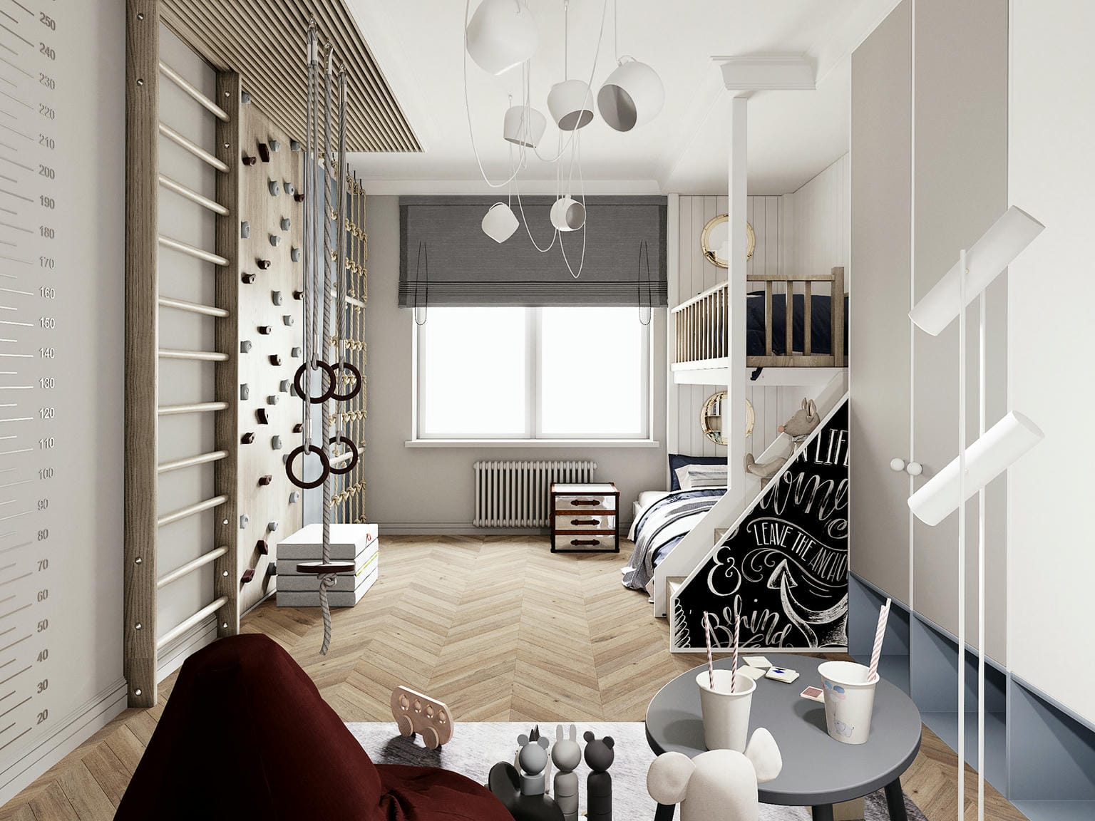 Gỗ MDF Mộc Phát sơn bệt ứng dụng trong thiết kế nội thất phòng ngủ trẻ em Gỗ MDF Mộc Phát sơn bệt ứng dụng trong thiết kế nội thất phòng ngủ trẻ em