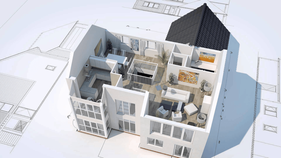 Tư vấn thiết kế nội thất qua bản vẽ thiết kế và bản phối 3D không gian sống