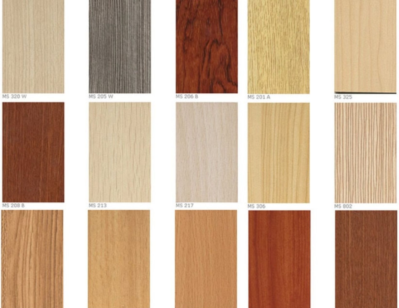 Bảng màu gỗ MDF