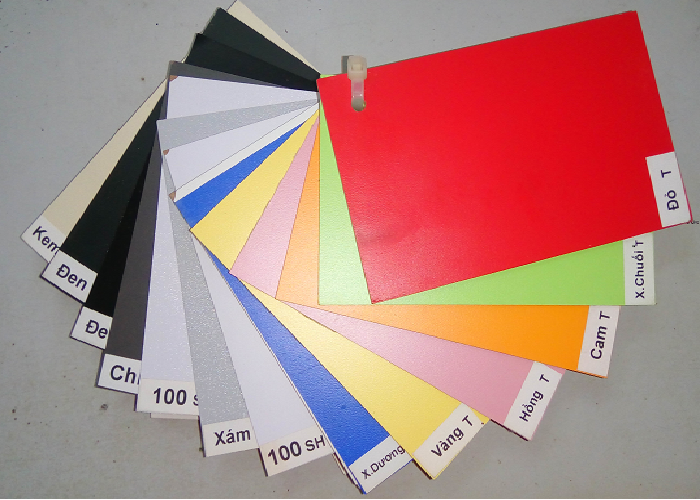 Bảng màu ván gỗ mdf Bảng màu ván gỗ mdf