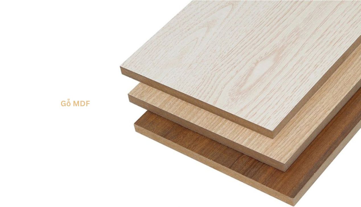 Gỗ MDF có bề mặt cực kỳ mịn