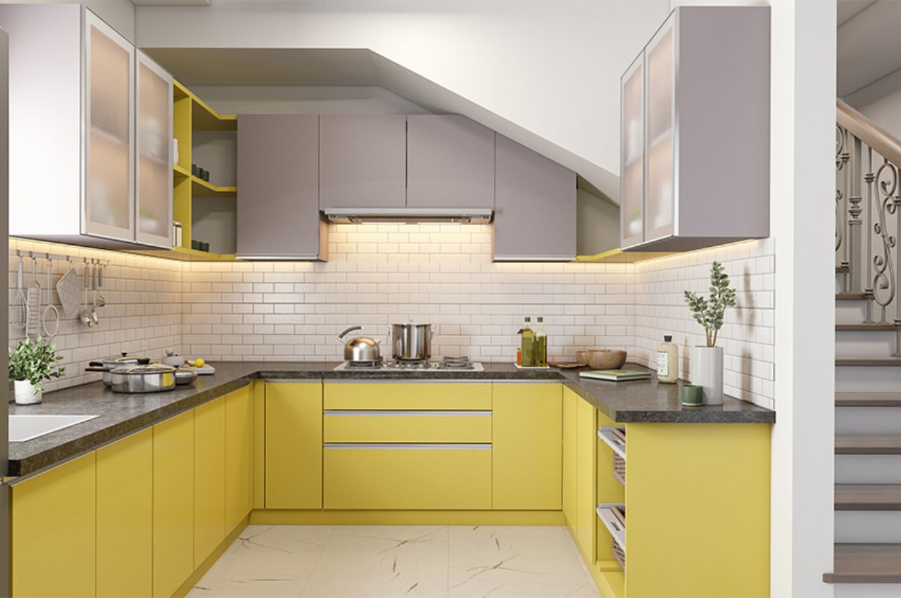 Bếp dưới gầm cầu thang nhà ống Bếp dưới gầm cầu thang nhà ống
