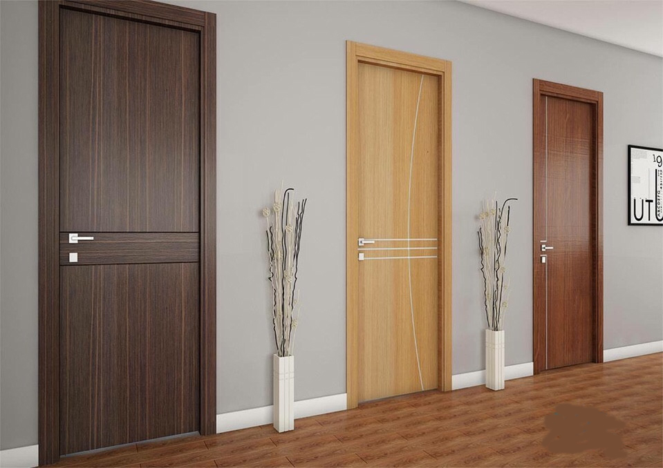 Các loại cửa gỗ công nghiệp
