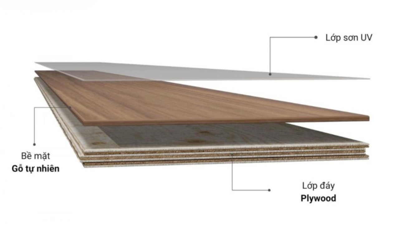 Cấu tạo của ván Plywood