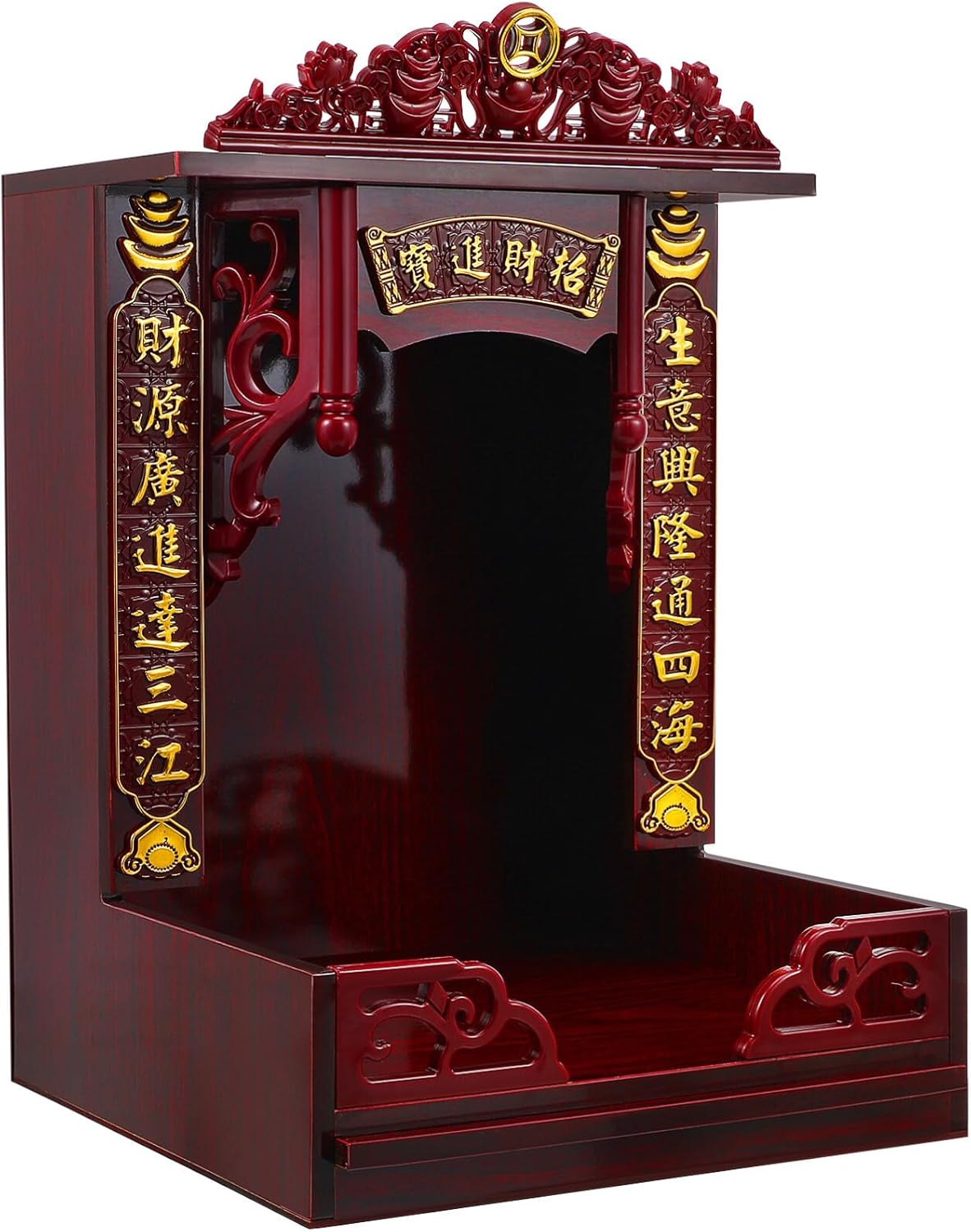 Chất liệu gỗ làm trang thờ