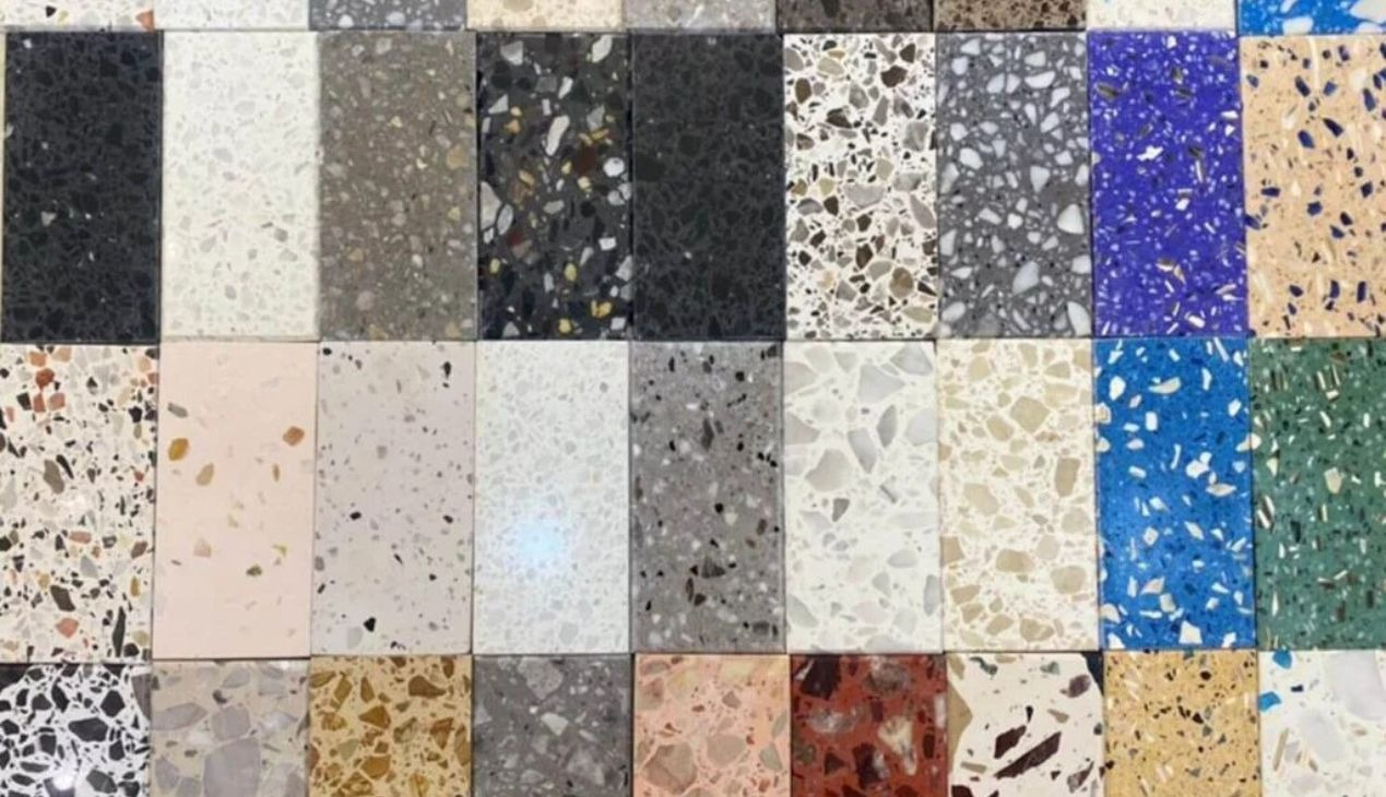 Đá terrazzo ốp bếp là gì Đá terrazzo ốp bếp là gì
