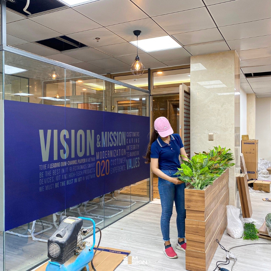 Decor nội thất bố trí thêm cho văn phòng sinh động Decor nội thất bố trí thêm cho văn phòng sinh động