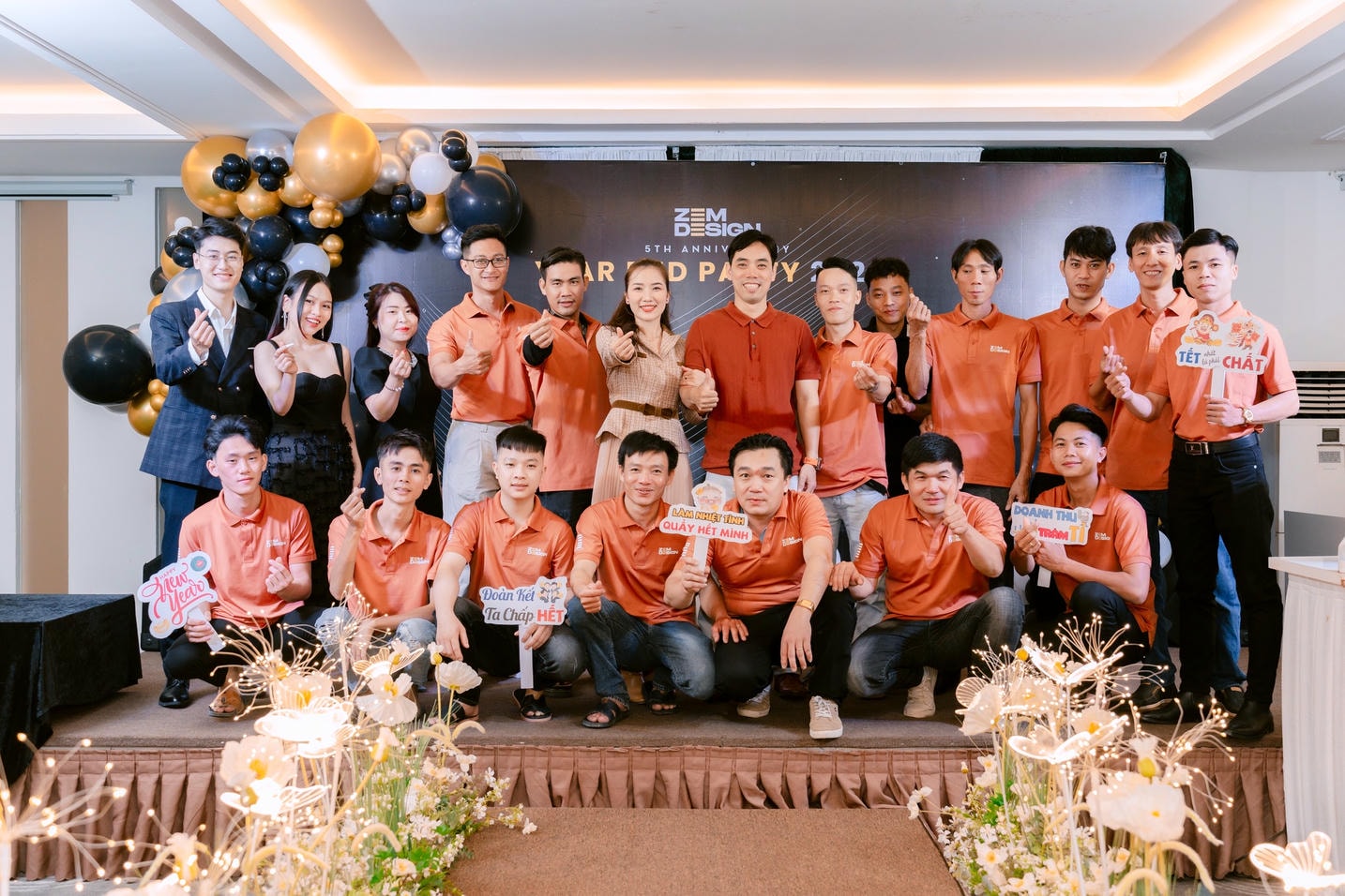 Đội ngũ nhân viên chuyên nghiệp của Zem Design