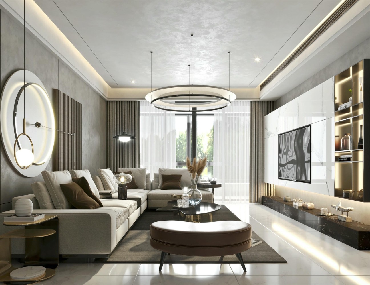 Kệ âm tường tiết kiệm không gian