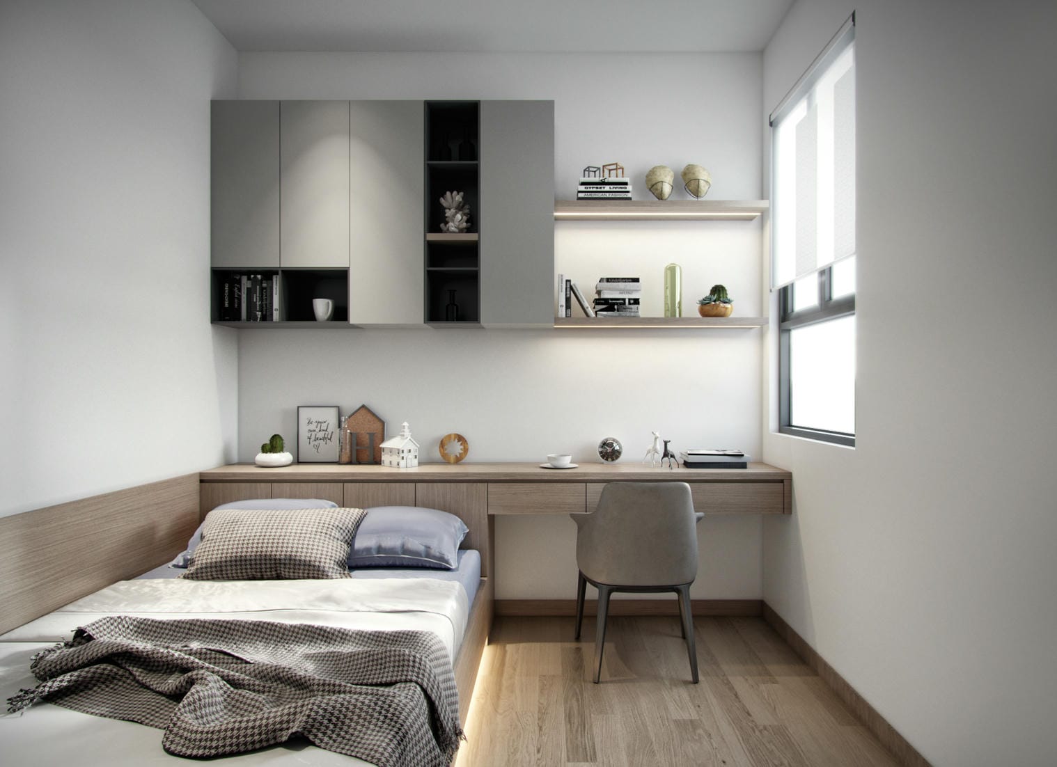 Kích thước giường đơn cỡ nhỏ