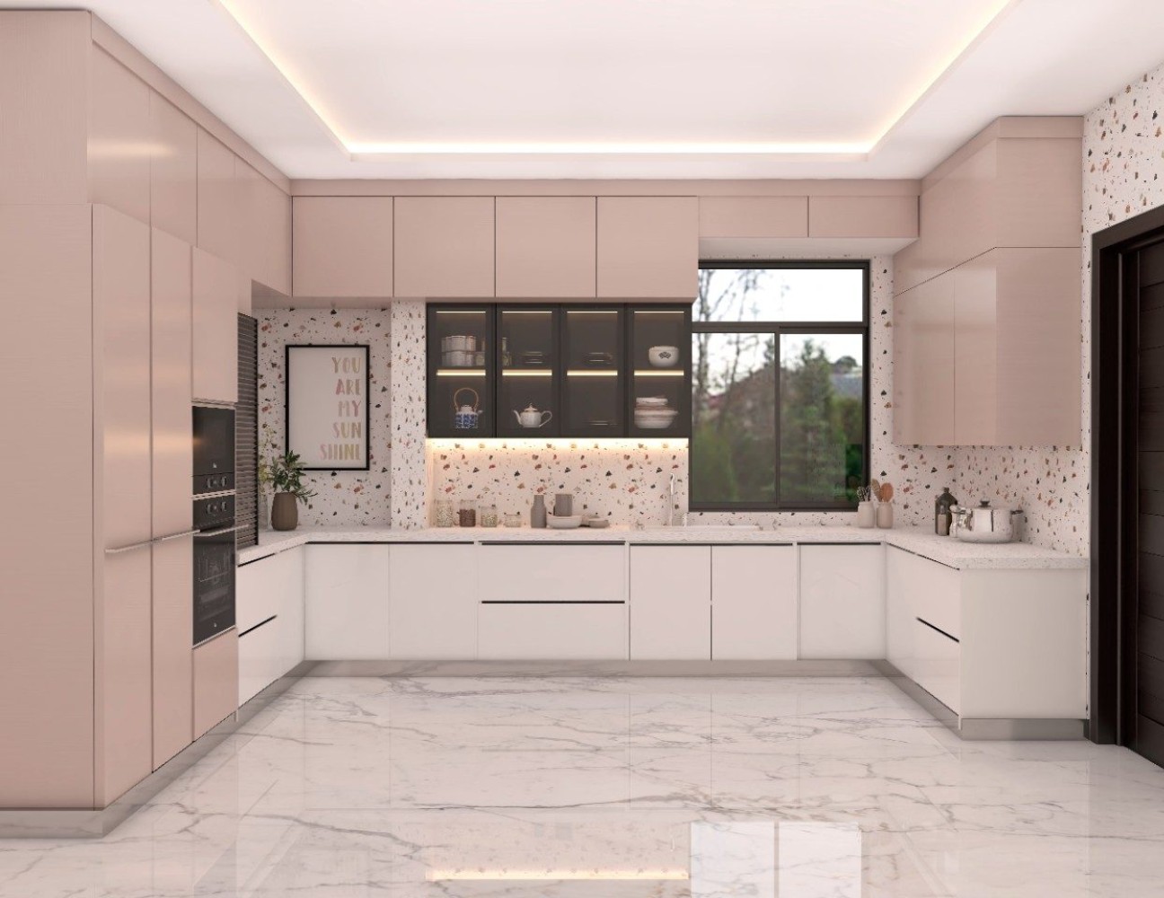 Kích thước tiêu chuẩn tủ bếp composite