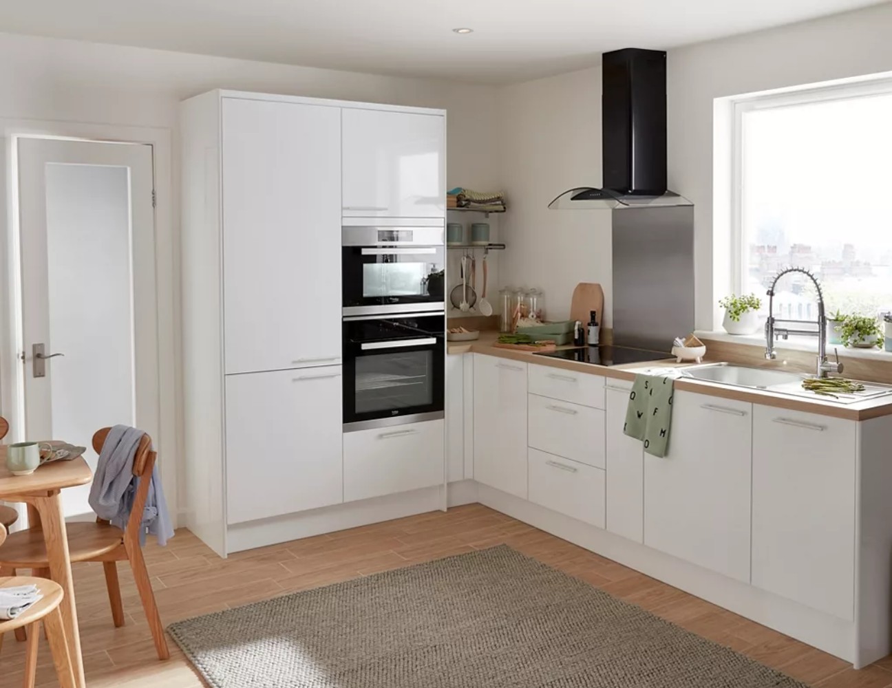 Kích thước tủ bếp nhựa mini tiêu chuẩn