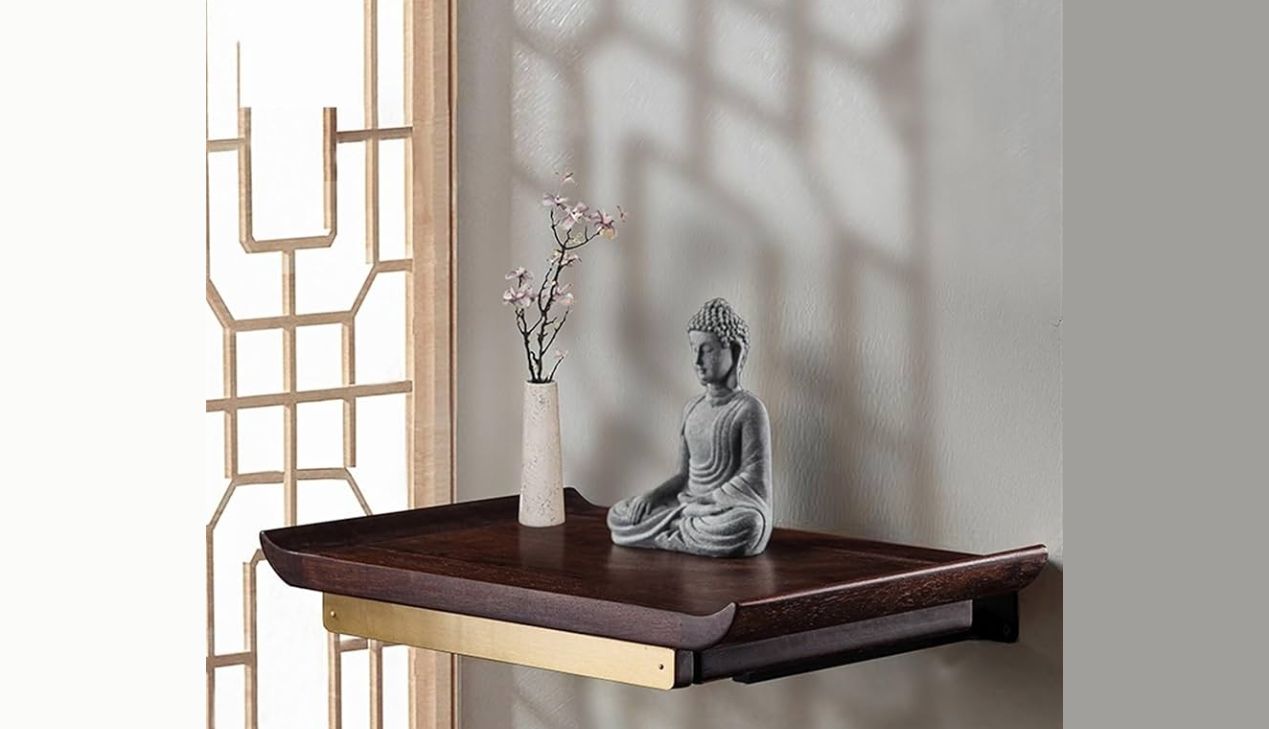 Mẫu bàn thờ treo tường đơn giản