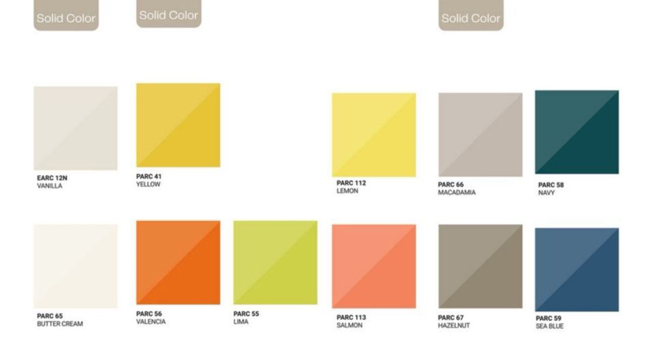 Mẫu bảng màu acrylic An Cường