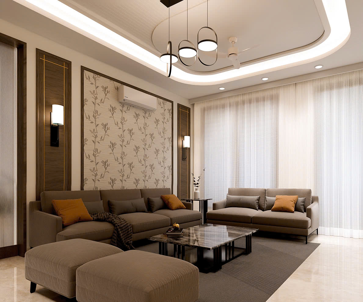 Mẫu trần thạch cao giật cấp đẹp